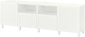 Tumba pentru televizor IKEA Besta/Hanviken/Stubbarp 240x42x74 Alb