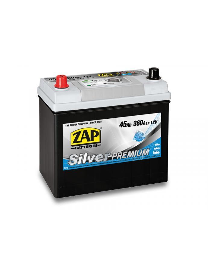Аккумулятор ZAP 45 Ah Plus Japan Cars