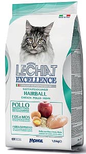 Hrana uscata pentru pisici Monge LECHAT EXCELLENCE HAIRBALL 1.5kg