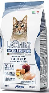 Hrana uscata pentru pisici Monge LECHAT EXCELLENCE STERILIZED CHICKEN 1.5kg