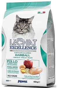 Hrana uscata pentru pisici Monge LECHAT EXCELLENCE HAIRBALL 400gr