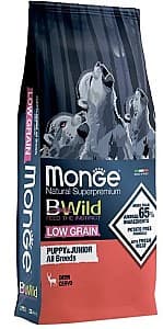 Hrana uscata pentru caini Monge BWILD LOW GRAIN PUPPY Deer 12kg