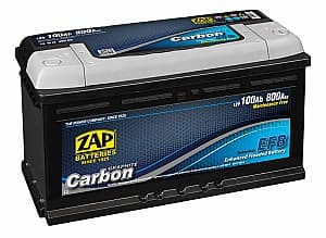 Acumulator auto ZAP 100 Ah CARBON EFB