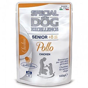 Влажный корм для собак Special Dog EXCELLENCE POUCH SENIOR CHICKEN 100gr