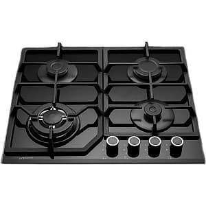 Plita pe gaz incorporabila MasterCook MC-E 4215 G BL Glass