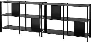 Стеллаж IKEA Jattesta 240x85 Черный