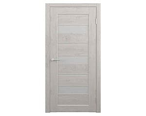Межкомнатная дверь Albero Boston Matte Glass Snow 900 мм