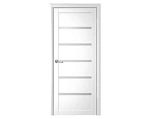 Межкомнатная дверь Albero Vena Matte Glass Vinil White 900 мм