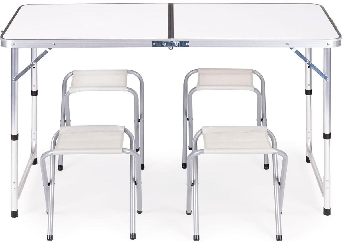 Набор садовой мебели Modern Home HTA120R+4S Белый