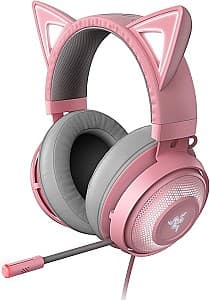 Casti gaming RAZER Kraken Kitty Quartz