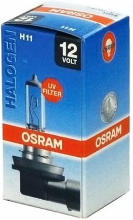 Автомобильная лампа Osram H11 12V 55W PGJ19-2