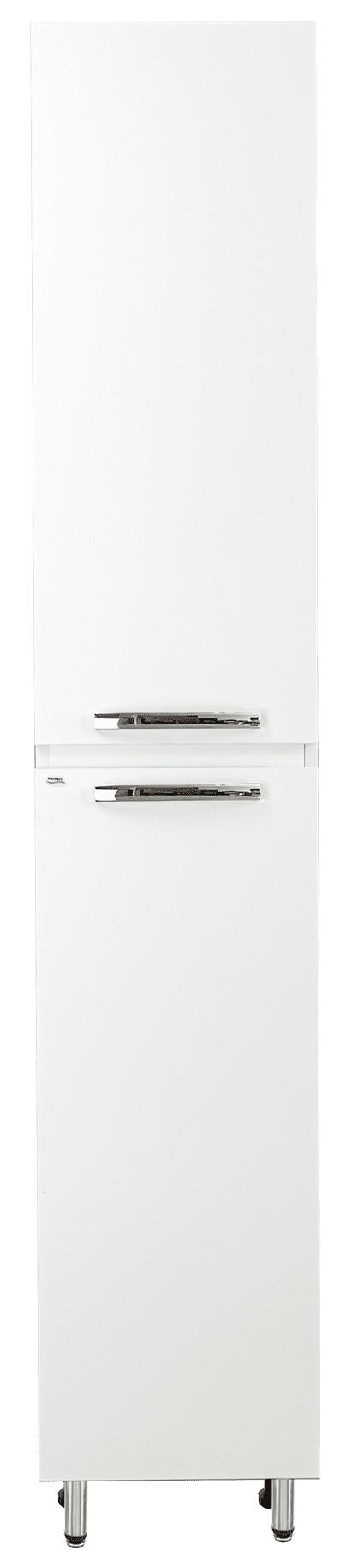 Шкаф пенал S-M Agat White 35 cm cu rafturi