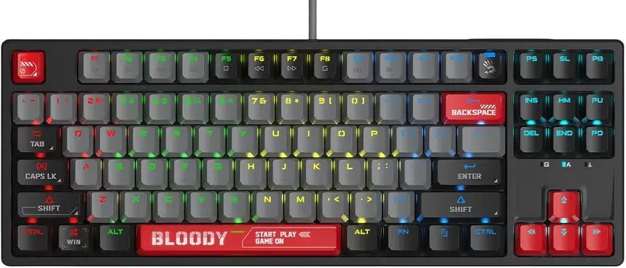 Игровая клавиатура Bloody S87 Energy Red