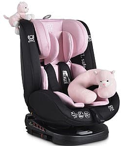 Scaun auto copii Moni Serengeti Pink Isofix