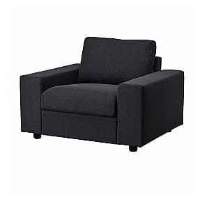 Кресло IKEA Vimle Saxemara black-blue