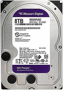 Жесткий диск WESTERN DIGITAL Caviar Purple 8TB WD85PURZ