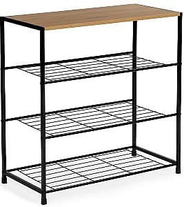 Suport pentru incaltaminte Modern Home XJ633063A1 Stejar (Maro)/Negru