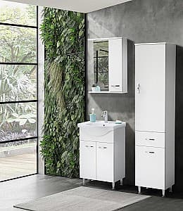 Dulap de baie Martat Olimpia 55cm white