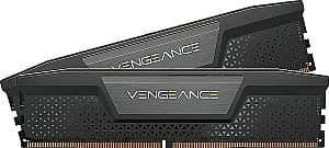 Memorie operativa RAM Corsair Vengeance Black 64GB(2x32GB) DDR5-6000MHz (CMK64GX5M2B6000C38)