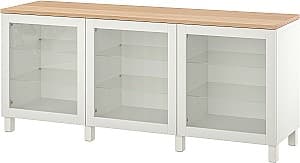 Шкаф витрина IKEA Besta/Sindvik/Stubbarp 180x42x76 Белый