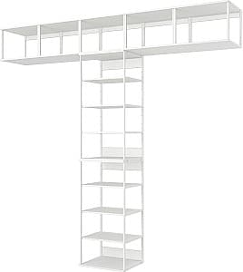 Стеллаж IKEA Platsa 300x42x281 Белый