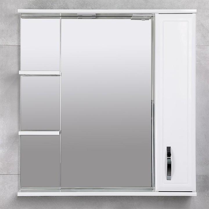 Шкаф в ванную Bayro Allure 800x750 справа