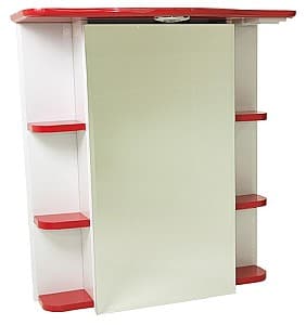 Шкаф в ванную Aquatoria 700 Red (зеркало ящик)
