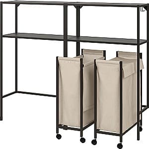 Стеллаж IKEA Enhet 160x30x129 Антрацит