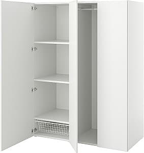 Шкаф IKEA Platsa/Fonnes 140x57x181 Белый