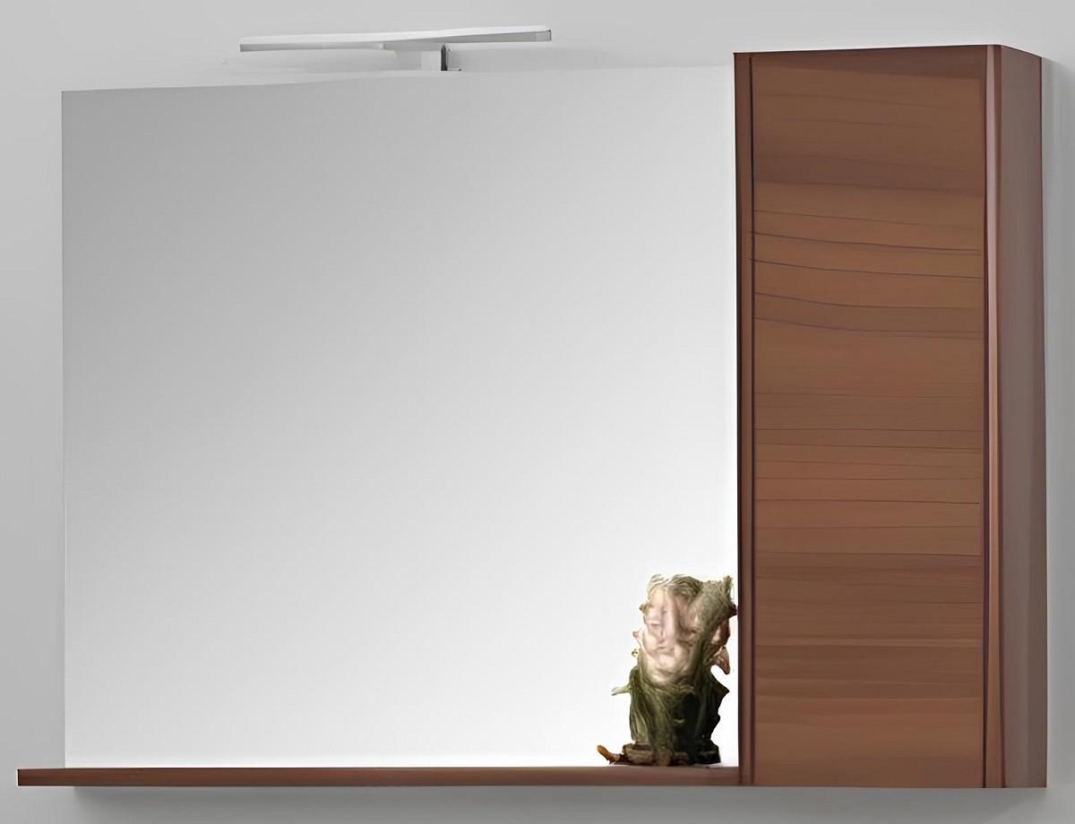 Шкаф в ванную Orka Duden 80 Odeon Red Walnut (2849)