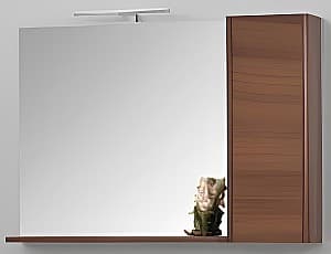 Шкаф в ванную Orka Duden 80 Odeon Red Walnut (2849)