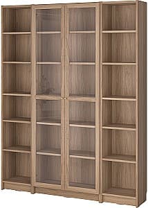 Etajera IKEA Billy/Oxberg 160x30x202 Aspect Stejar