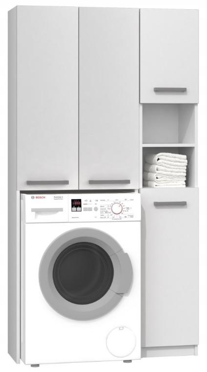 Шкаф в ванную TopEshop Marpol DD Белый Матовый