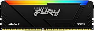 Оперативная память Kingston Fury Beast RGB 16GB (KF426C16BB12A/16)