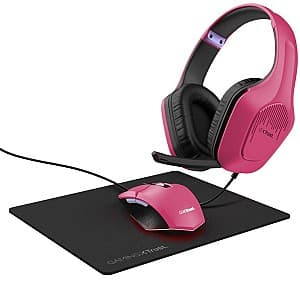 Casti gaming Trust GXT 790 Tridox Pink