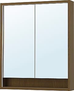 Шкаф в ванную IKEA Faxalven 80x15x95 Коричневый/Под Дуб