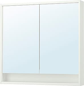 Шкаф в ванную IKEA Faxalven 100x15x95 Белый