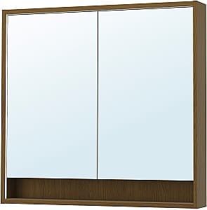 Dulap de baie IKEA Faxalven 100x15x95 Maro/Aspect Stejar