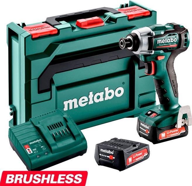 Гайковерт METABO PowerMaxx SSD 12 BL (601115500)