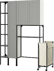 Dulap de baie IKEA Enhet 140x32x204 Gri