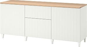 Comoda IKEA Besta/Sutterviken/Kabbarp 180x42x76 Alb