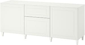 Комод IKEA Besta/Smeviken/Kabbarp плавное закрытие 180x42x74 Белый