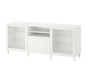 Tumba pentru televizor IKEA Besta White/Smeviken/Kabbarp White