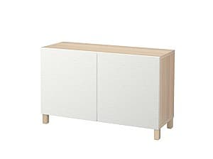 Комод IKEA Besta antique oak / Laxviken / Stubbarp white 120x42x74 см