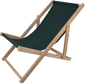 Sezlong Enero Camp Classic Wood/Military Green