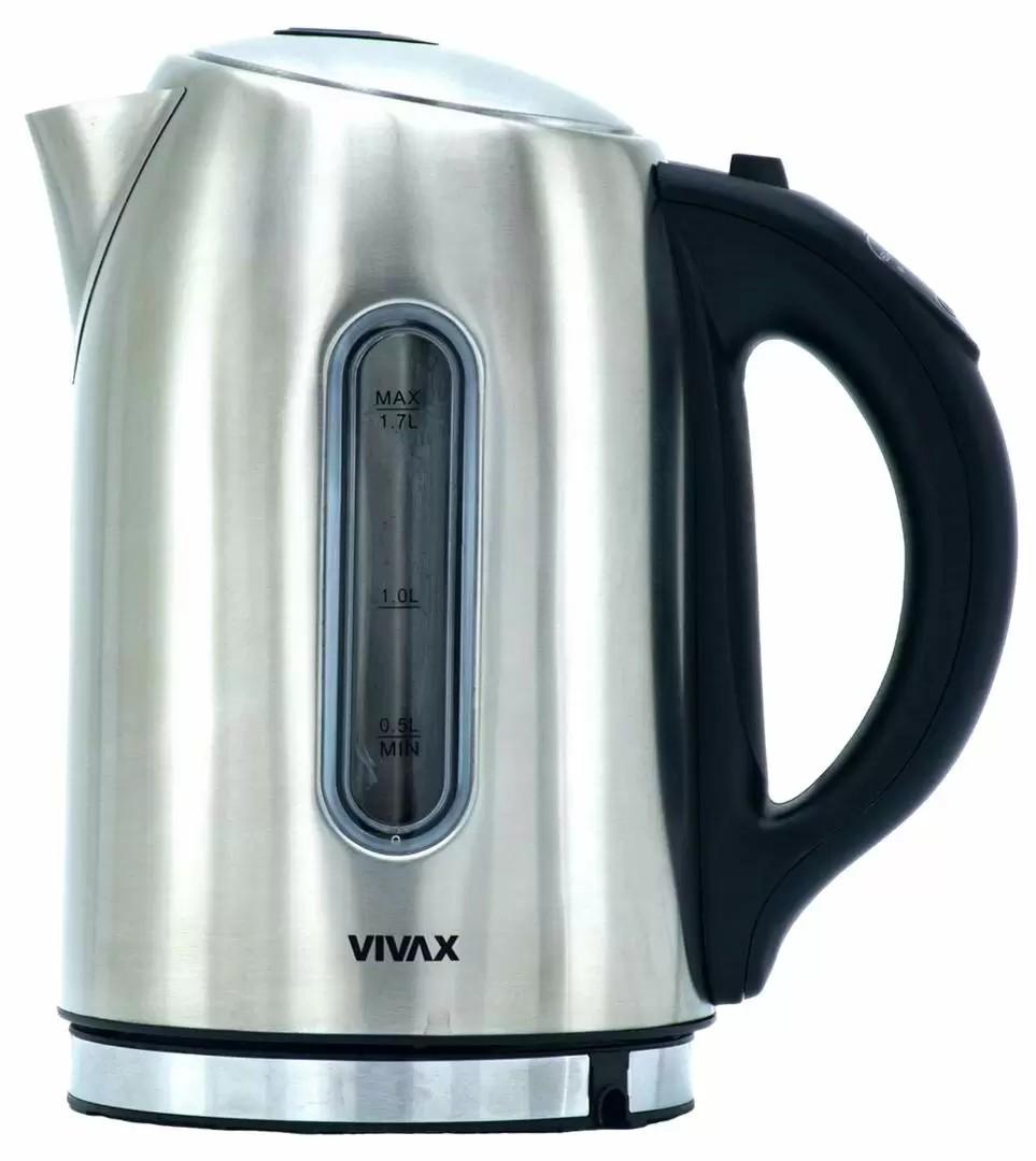 Электрочайник Vivax WH-176TC Inox/Black