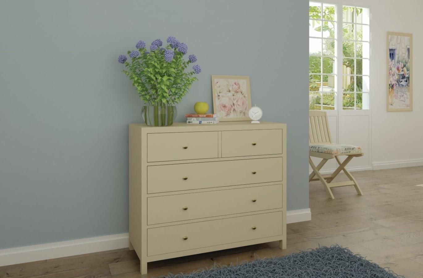 Comoda MebiGrand Detroid Ivory