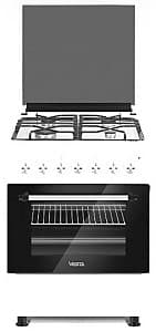 Газовая плита Vesta GC-E6060iCTg/WH