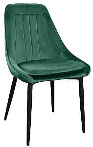 Scaun fier DP Florida HLR57 Verde/Negru