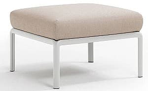 Bancheta Nardi KOMODO POUF Sunbrella 40369.00.141 Alb/Canvas (Bej)